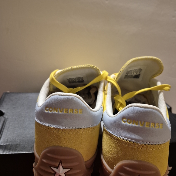 Converse Run Star Trainer Mustard Yellow Sneakers - Picture 6 of 8